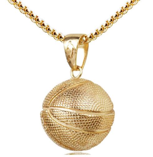 3D Basketball Necklace