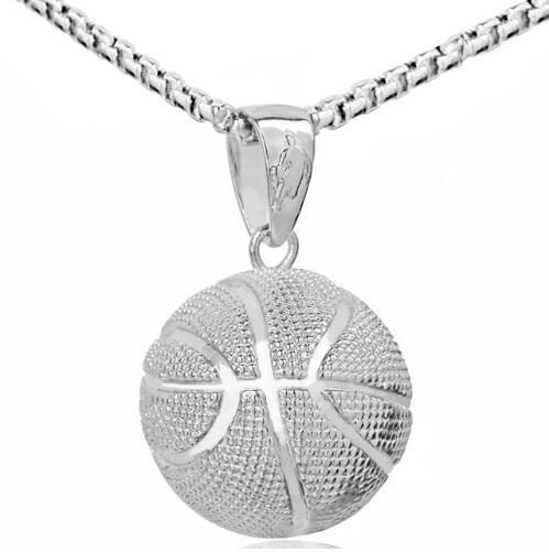 3D Basketball Necklace